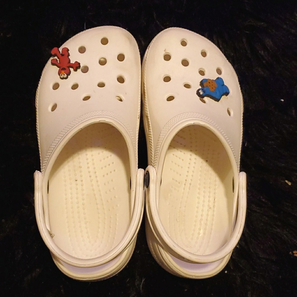 White crocs